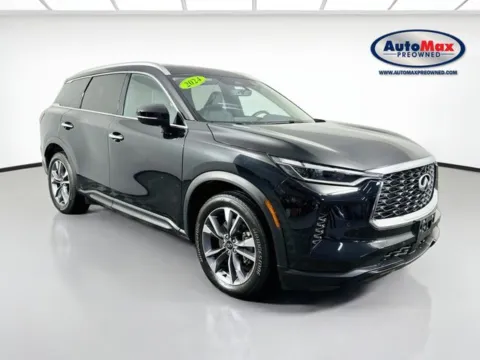 Black 2024 INFINITI QX60 LUXE for sale in Framingham, MA