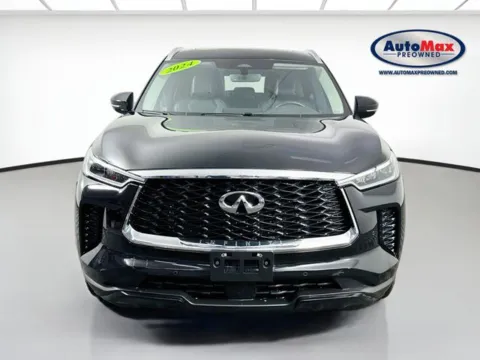 Photos of 2024 INFINITI QX60 LUXE for sale in Framingham, MA at AutoMax Preowned Framingham