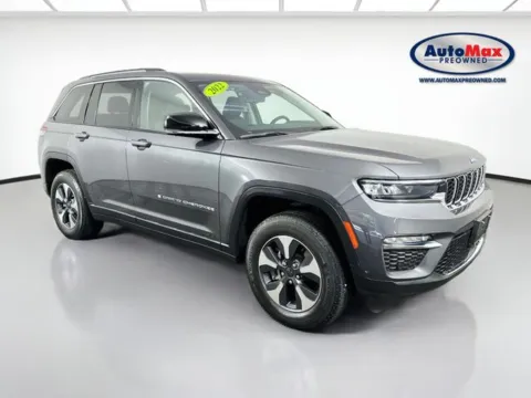 Gray 2022 Jeep Grand Cherokee 4xe for sale in Framingham, MA
