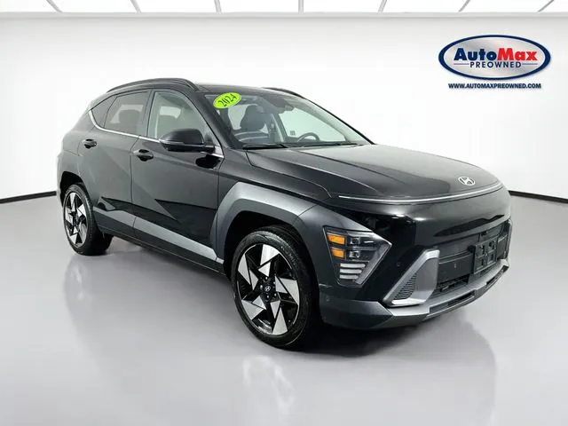 Black 2024 Hyundai Kona Limited for sale in Framingham, MA