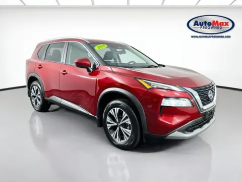 Red 2023 Nissan Rogue SV for sale in Framingham, MA