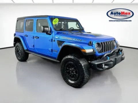 Blue 2023 Jeep Wrangler Rubicon 20th Anniversary Edition 4xe for sale in Framingham, MA