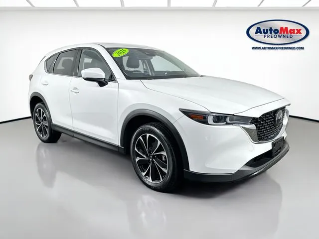 White 2023 Mazda CX-5 2.5 S Premium Package for sale in Framingham, MA