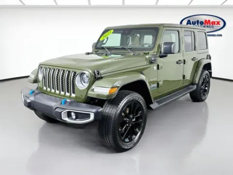 Another view of 2023 Jeep Wrangler Sahara 4xe for sale in Framingham, MA at AutoMax Preowned Framingham