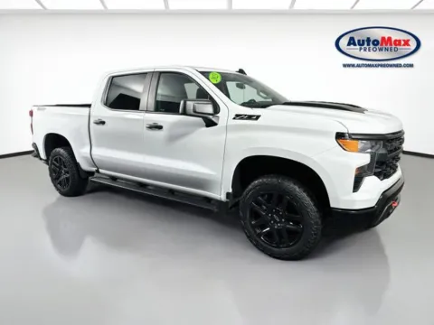 White 2023 Chevrolet Silverado 1500 Custom Trail Boss for sale in Framingham, MA