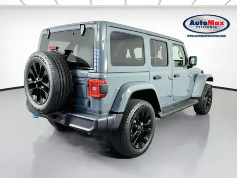 Photos of 2024 Jeep Wrangler Sahara 4xe for sale in Framingham, MA at AutoMax Preowned Framingham
