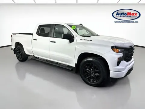 White 2024 Chevrolet Silverado 1500 Custom for sale in Framingham, MA