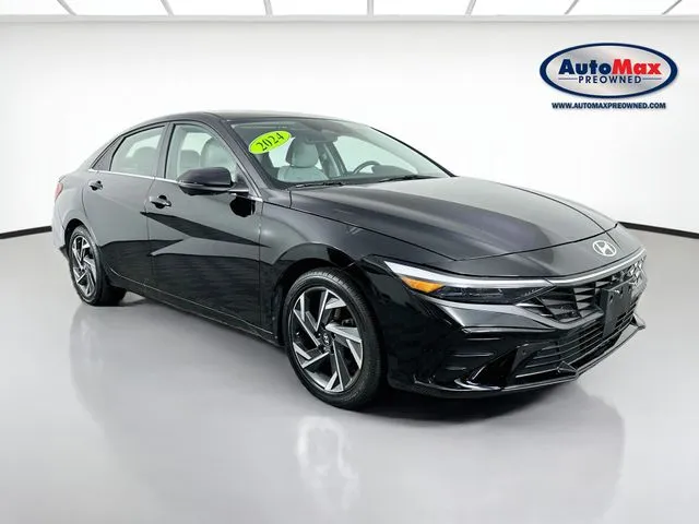 Black 2024 Hyundai Elantra Limited for sale in Framingham, MA