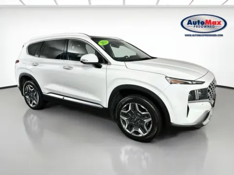 White 2023 Hyundai Santa Fe Plug-In Hybrid Limited for sale in Framingham, MA