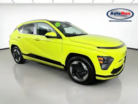 Yellow 2024 Hyundai Kona Electric Limited for sale in Framingham, MA