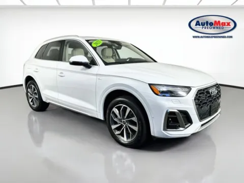 White 2023 Audi Q5 45 S line Prestige for sale in Framingham, MA