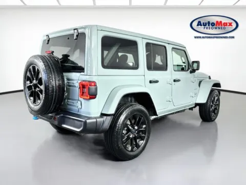 Photos of 2024 Jeep Wrangler Sahara 4xe for sale in Framingham, MA at AutoMax Preowned Framingham