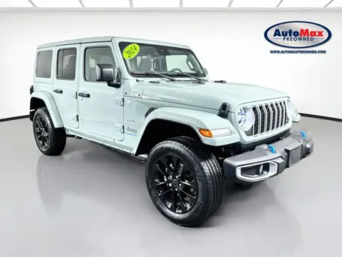 Unknown 2024 Jeep Wrangler Sahara 4xe for sale in Framingham, MA