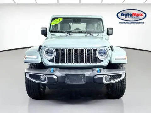 Photos of 2024 Jeep Wrangler Sahara 4xe for sale in Framingham, MA at AutoMax Preowned Framingham