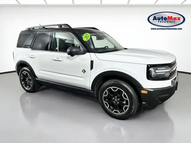 White 2025 Ford Bronco Sport Outer Banks for sale in Framingham, MA