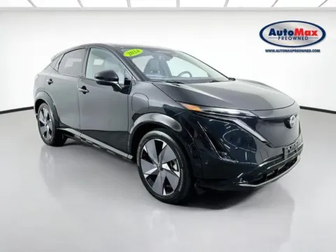 Black 2024 Nissan Ariya PLATINUM+ e-4ORCE for sale in Framingham, MA