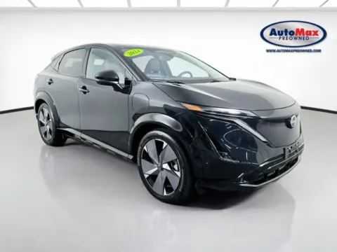 Black 2024 Nissan Ariya PLATINUM+ e-4ORCE for sale in Framingham, MA