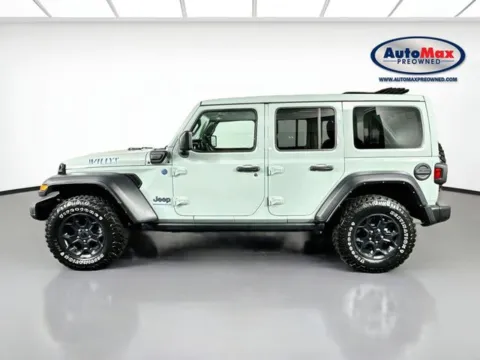 Another view of 2023 Jeep Wrangler Willys 4xe for sale in Framingham, MA at AutoMax Preowned Framingham