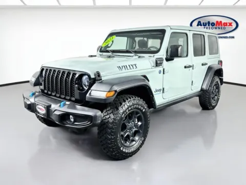 More photos of 2023 Jeep Wrangler Willys 4xe at AutoMax Preowned Framingham, MA