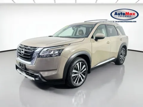Another view of 2023 Nissan Pathfinder Platinum for sale in Framingham, MA at AutoMax Preowned Framingham
