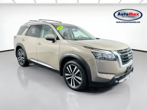Beige 2023 Nissan Pathfinder Platinum for sale in Framingham, MA