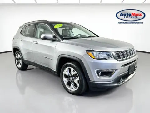 Silver 2021 Jeep Compass Limited for sale in Framingham, MA