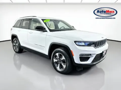 White 2023 Jeep Grand Cherokee 4xe for sale in Framingham, MA
