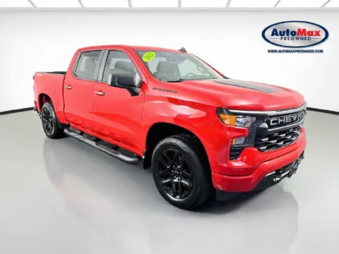 Red 2023 Chevrolet Silverado 1500 Custom for sale in Framingham, MA