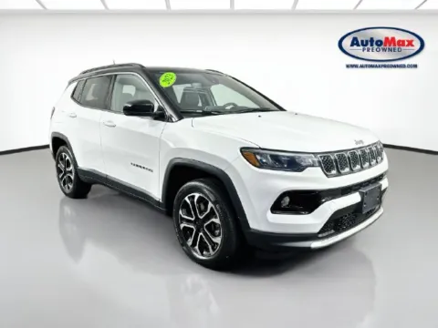White 2023 Jeep Compass Limited for sale in Framingham, MA