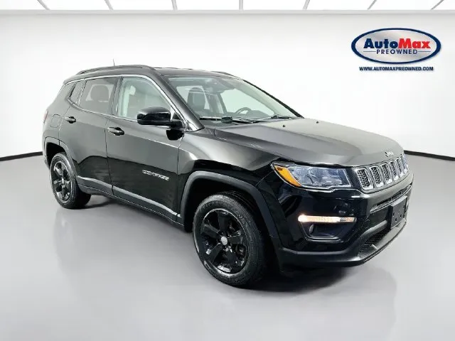 Black 2019 Jeep Compass Latitude for sale in Framingham, MA