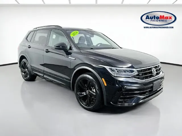 Black 2024 Volkswagen Tiguan 2.0T SE R-Line Black for sale in Framingham, MA