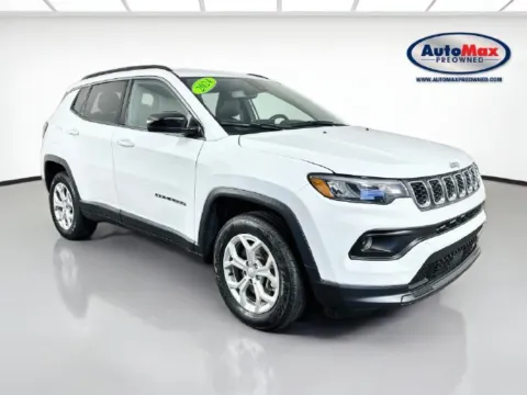 White 2024 Jeep Compass Latitude for sale in Framingham, MA