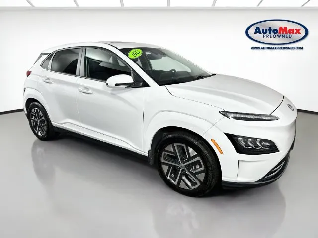 White 2022 Hyundai Kona Electric Limited for sale in Framingham, MA