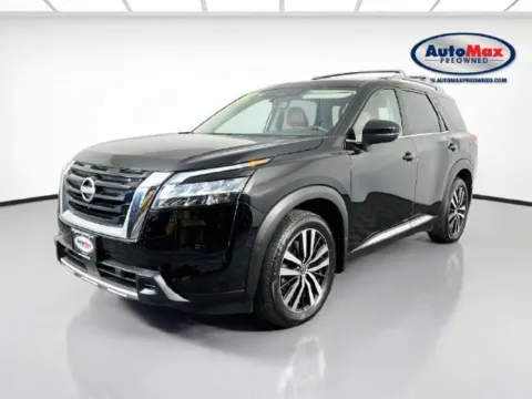 Another view of 2024 Nissan Pathfinder Platinum for sale in Framingham, MA at AutoMax Preowned Framingham