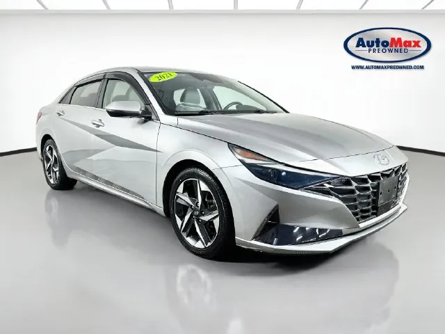 Silver 2021 Hyundai Elantra Limited for sale in Framingham, MA