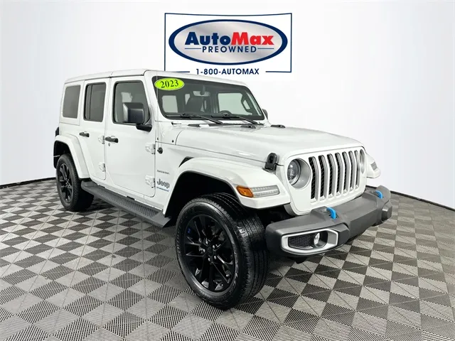 Used 2023 Jeep Wrangler Sahara 4xe for sale in Framingham, MA at