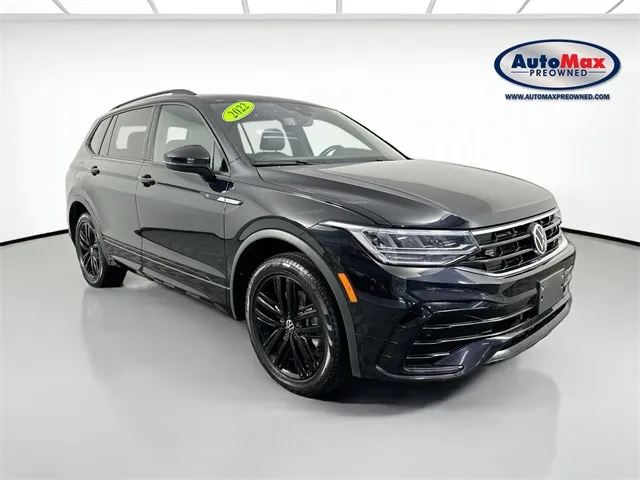 Black 2022 Volkswagen Tiguan 2.0T SE R-Line Black for sale in Framingham, MA