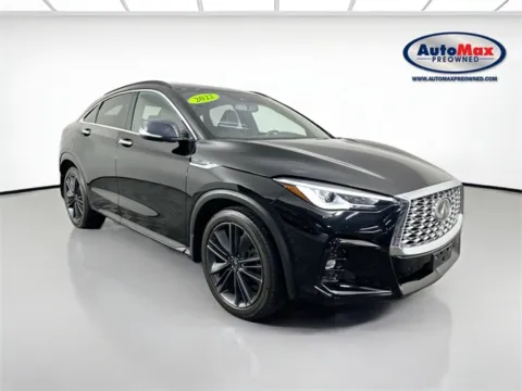 Black 2022 INFINITI QX55 LUXE for sale in Framingham, MA