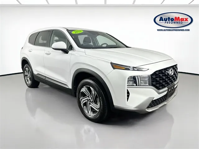 White 2023 Hyundai Santa Fe SE for sale in Framingham, MA