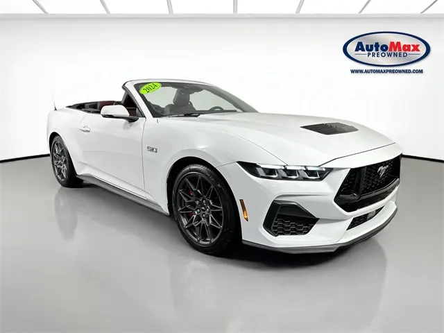 White 2024 Ford Mustang GT Premium for sale in Framingham, MA