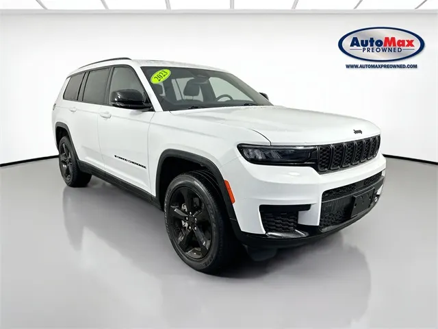 White 2023 Jeep Grand Cherokee L Altitude for sale in Framingham, MA