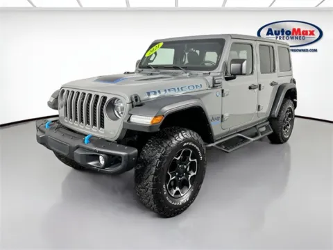 Another view of 2021 Jeep Wrangler Unlimited Rubicon 4xe for sale in Framingham, MA at AutoMax Preowned Framingham
