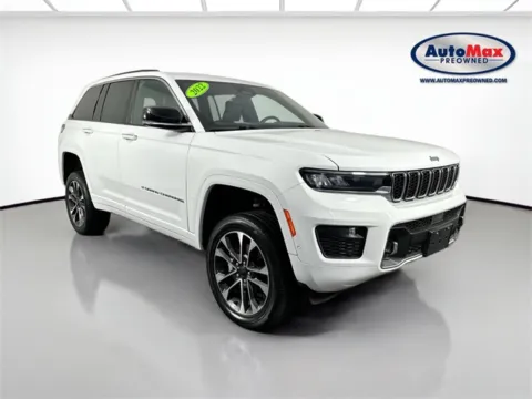 White 2022 Jeep Grand Cherokee Overland for sale in Framingham, MA