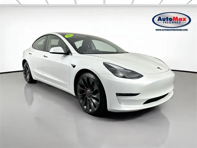 White 2023 Tesla Model 3 Performance for sale in Framingham, MA