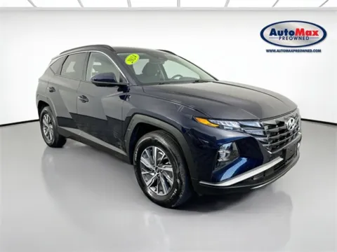Blue 2024 Hyundai Tucson Hybrid Blue for sale in Framingham, MA