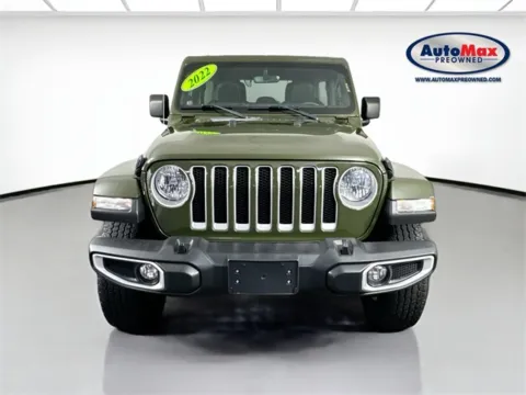 Photos of 2022 Jeep Wrangler Unlimited Sahara for sale in Framingham, MA at AutoMax Preowned Framingham