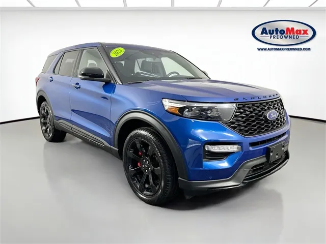 Blue 2022 Ford Explorer ST for sale in Framingham, MA