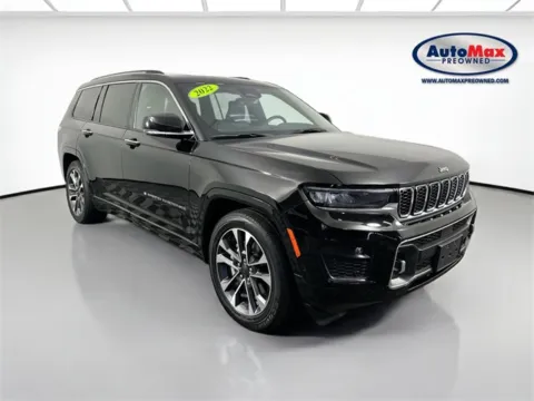 Black 2022 Jeep Grand Cherokee L Overland for sale in Framingham, MA