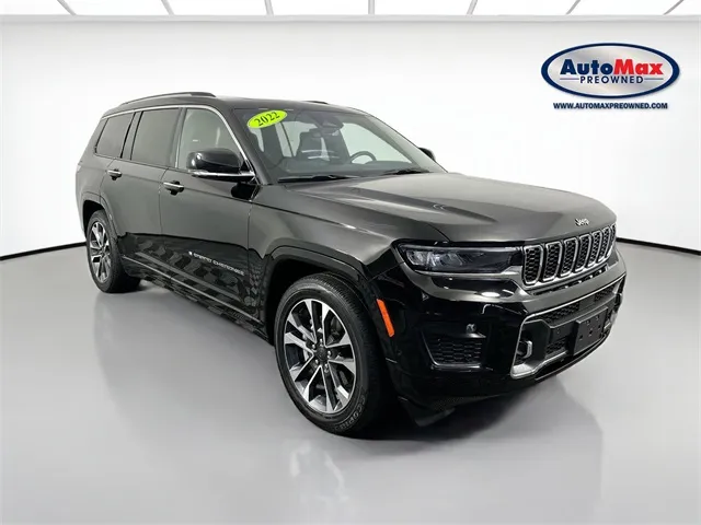 Black 2022 Jeep Grand Cherokee L Overland for sale in Framingham, MA