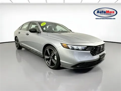 Silver 2023 Honda Accord Hybrid Sport for sale in Framingham, MA